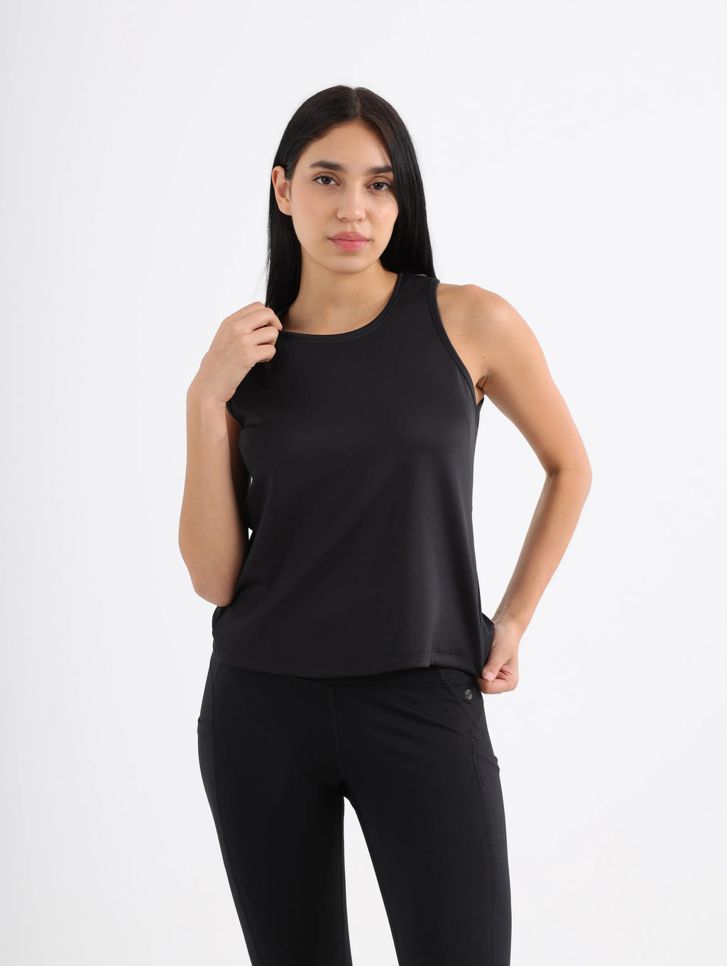 Women's Open-Back Cross-Over Crop Top