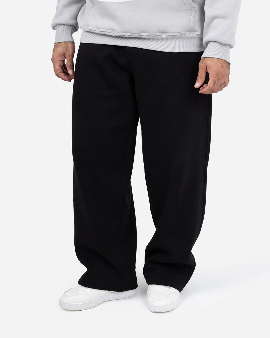 Men's Wide-Leg Elastic-Waist Pants