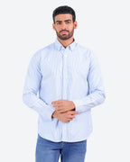 قميص مقلم اكسفور بكم *m-2xl*BeNeshty