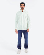 قميص مقلم اكسفور بكم *m-2xl*BeNeshty