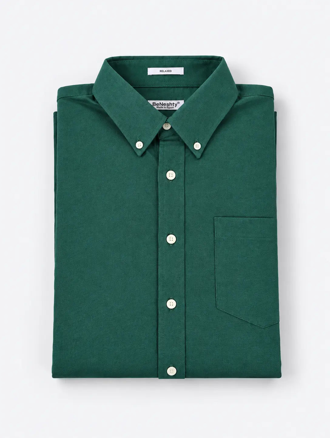Men's Long-Sleeve Oxford Shirt