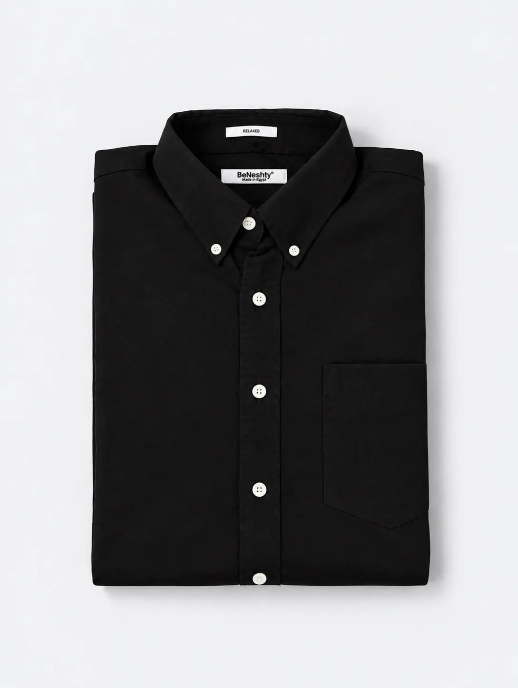 Men's Long-Sleeve Oxford Shirt