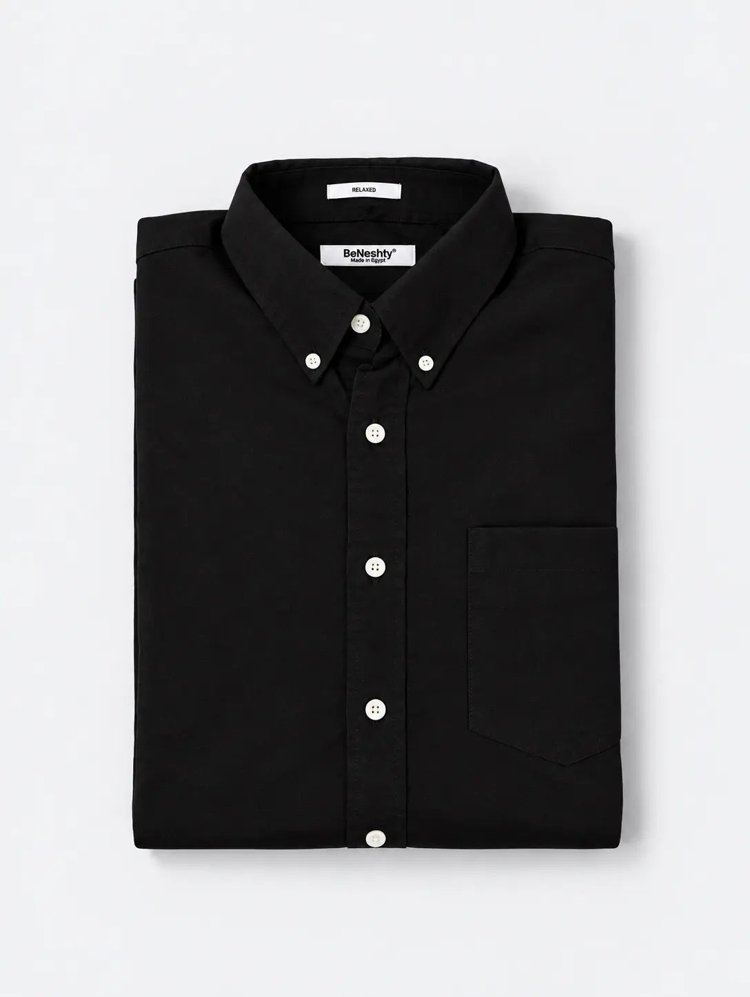 Men's Long-Sleeve Oxford Shirt