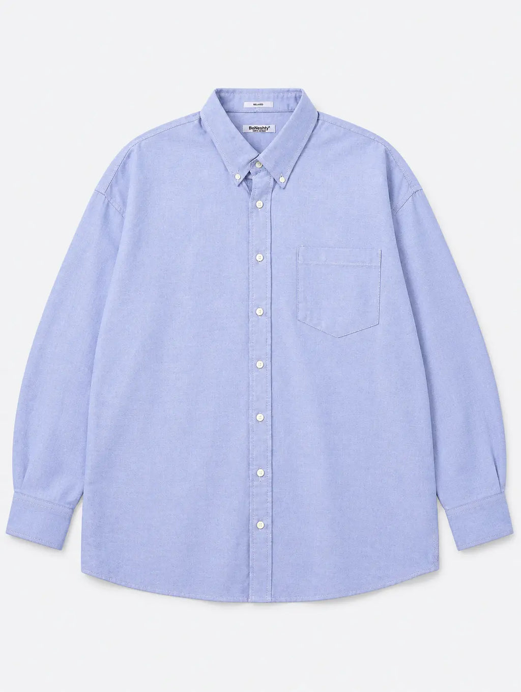 Men's Long-Sleeve Oxford Shirt