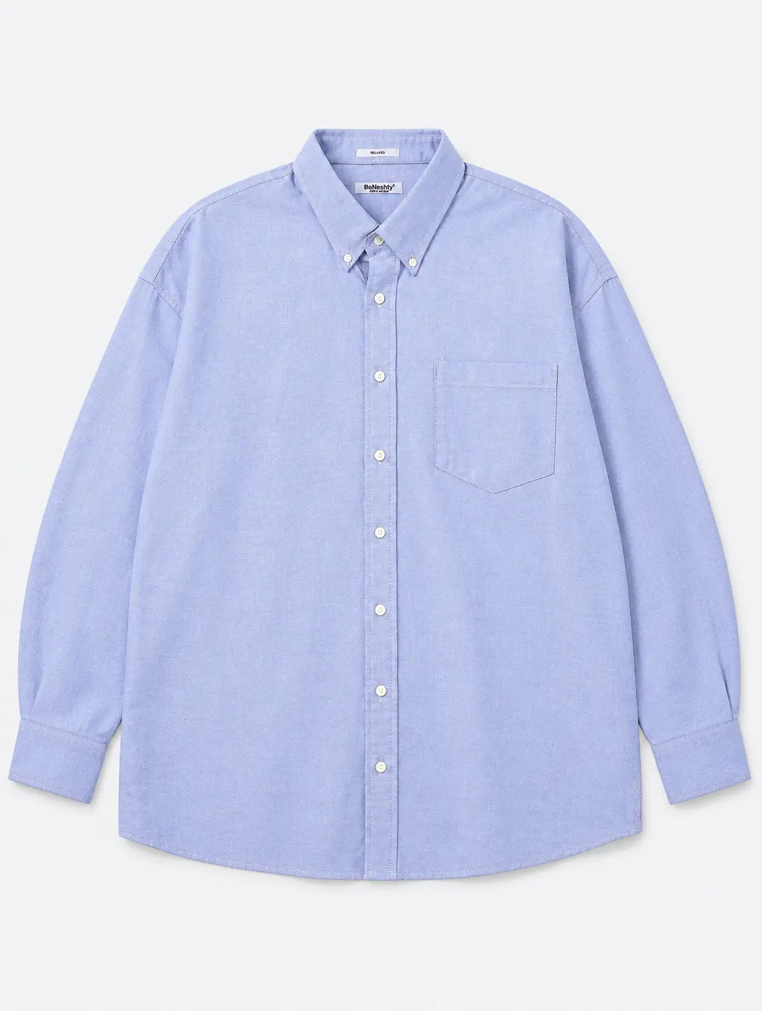 Men's Long-Sleeve Oxford Shirt
