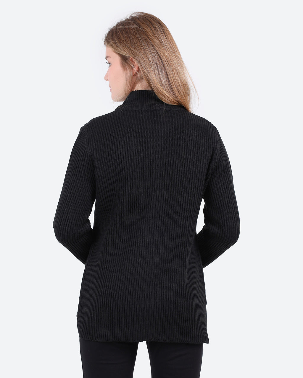 Women's Belted Knit Jacket