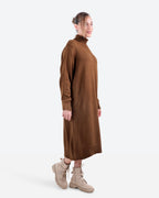 Women's Knit High-Neck Dress