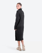 Women's Knit High-Neck Dress