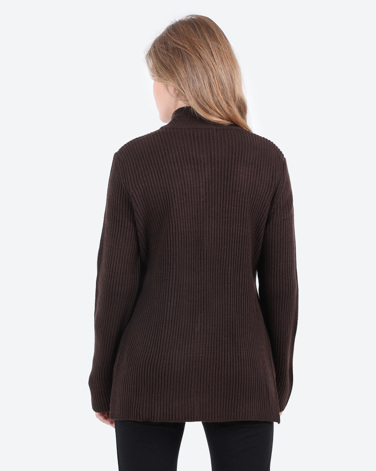 Women's Belted Knit Jacket