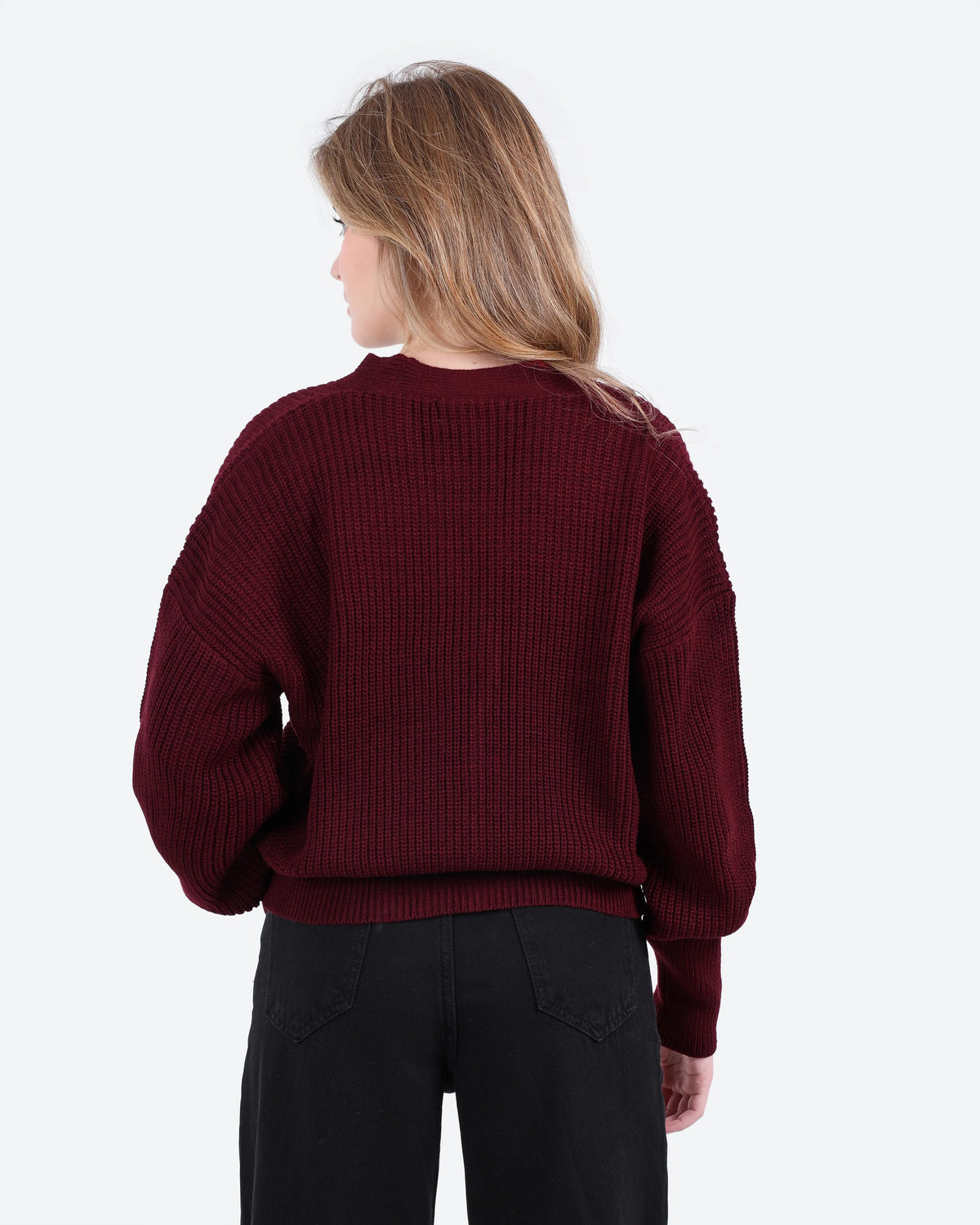 Women's Cropped Knit Cardigan