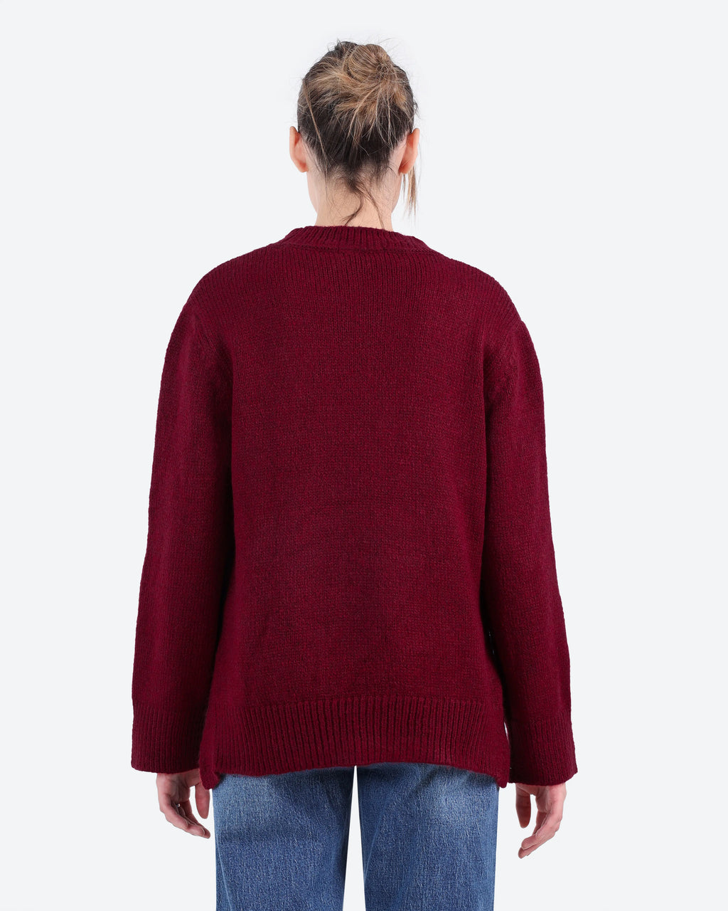 Women's Button-Detail Jumper