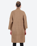 Women's Long Ribbed Cardigan