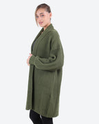 Women's Long Ribbed Cardigan