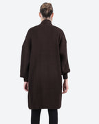 Women's Long Ribbed Cardigan