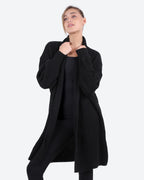 Women's Long Ribbed Cardigan