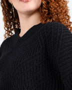 Women's Oversized Textured Knit Sweater