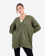 Women's Pointelle Knit Cardigan