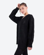 Women's Pointelle Knit Cardigan