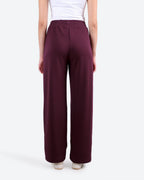 Women's Pleated Wide-Leg Pants