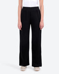 Women's Pleated Wide-Leg Pants
