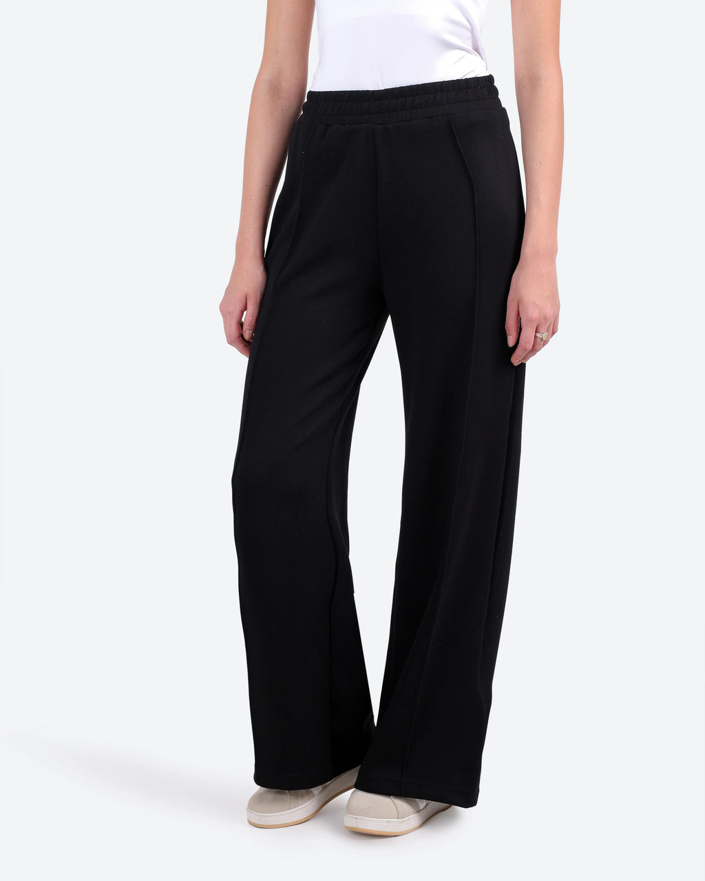 Women's Pleated Wide-Leg Pants