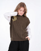 Women's Cable Knit Vest