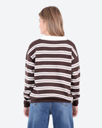 Women's Striped Knit Top