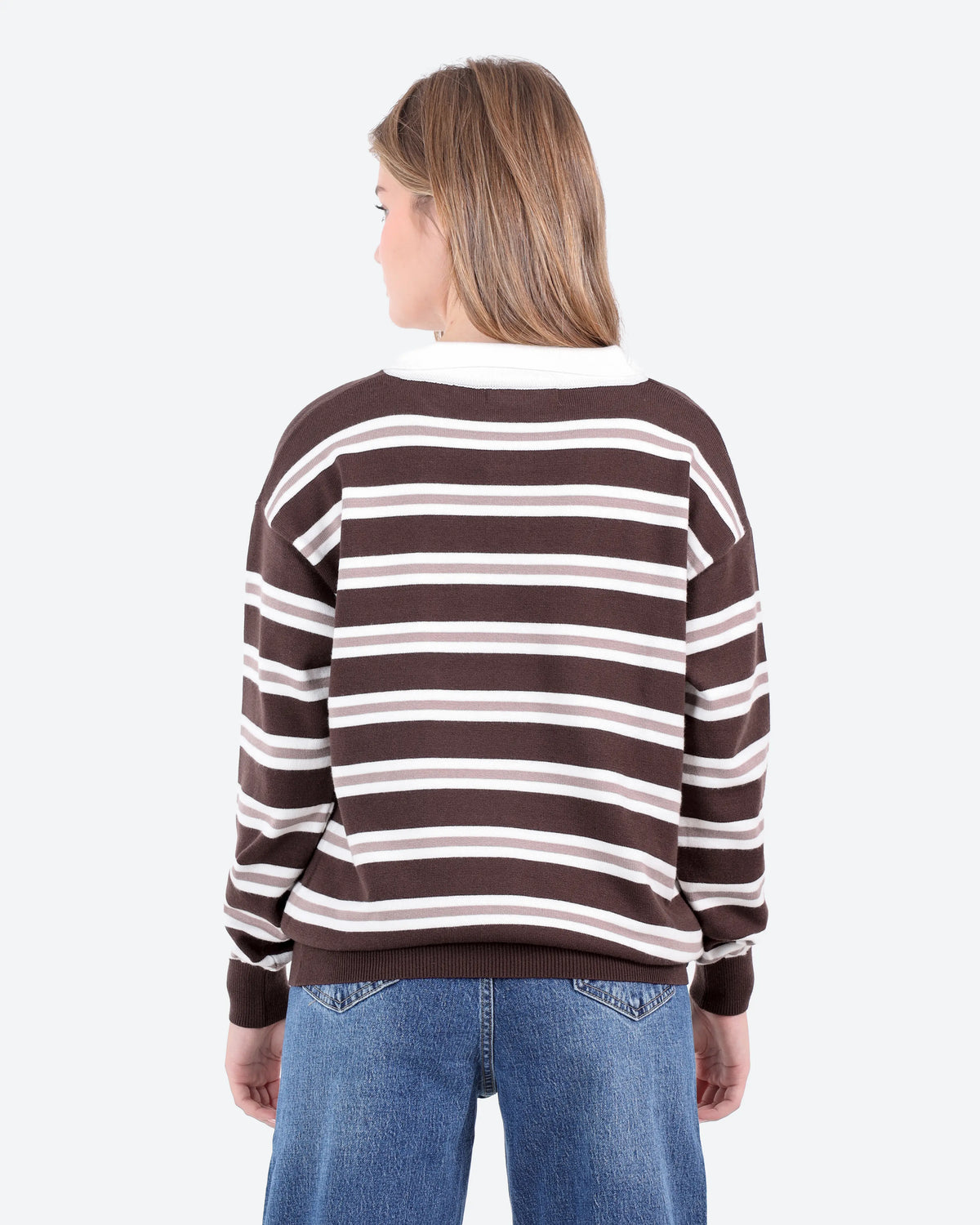 Women's Striped Knit Top