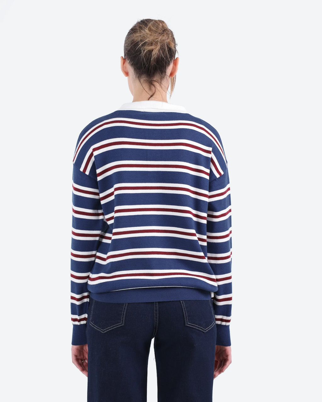 Women's Striped Knit Top