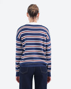 Women's Striped Knit Top