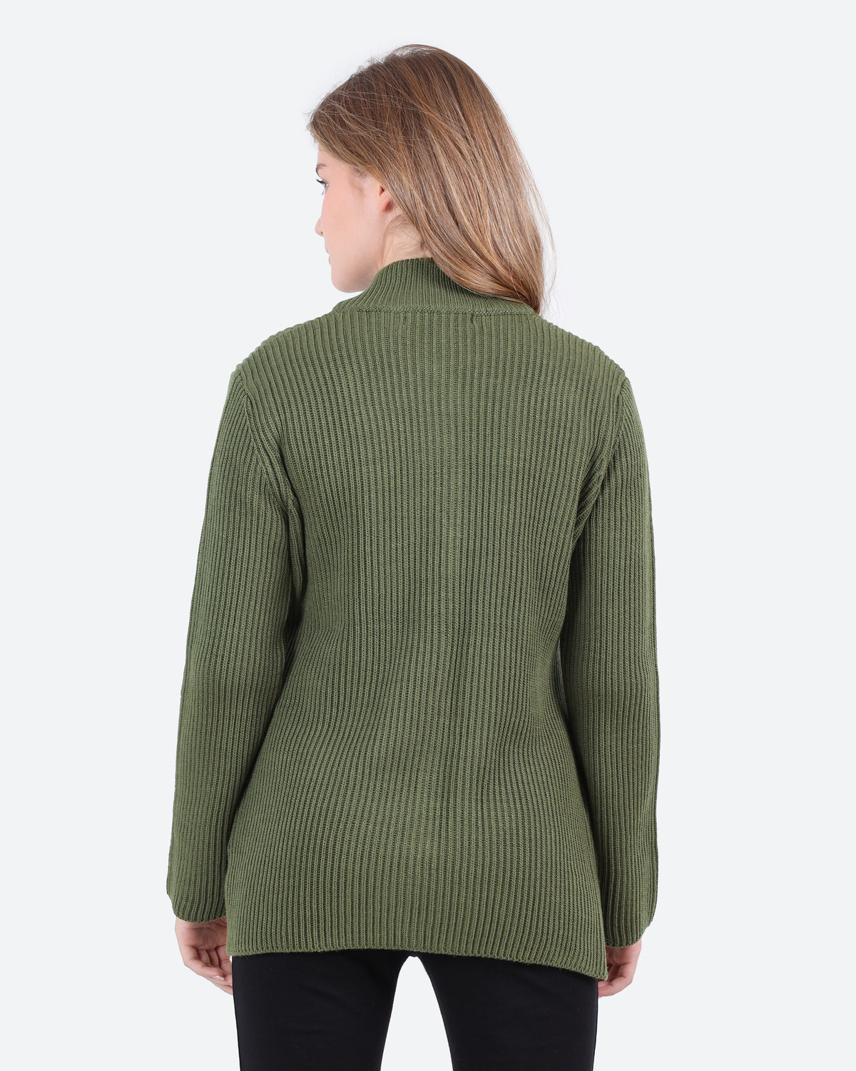 Women's Belted Knit Jacket