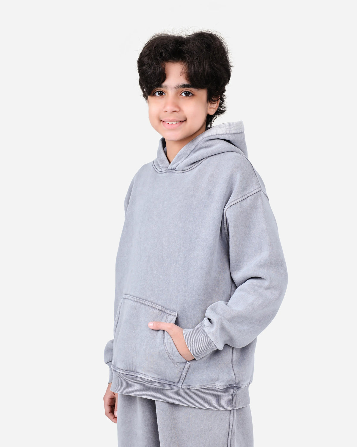 Boys' Plain Hoodie
