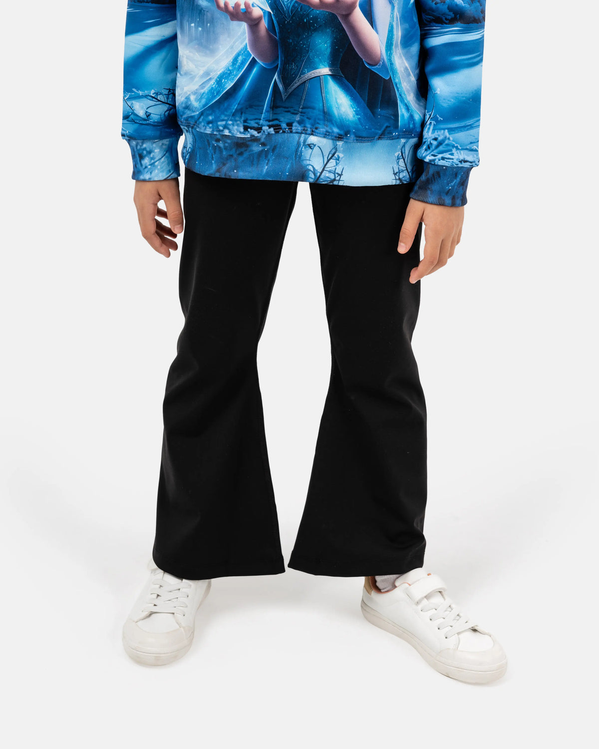 Girls' Flared Polyamide Leggings