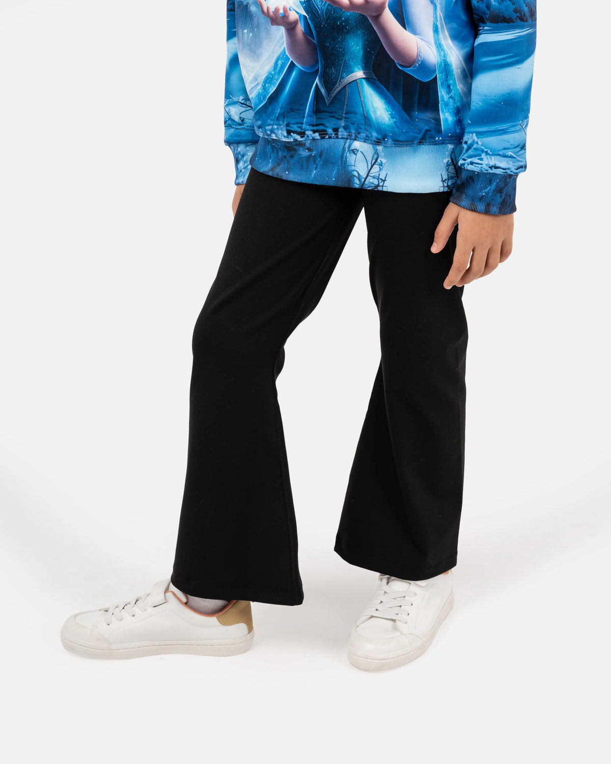 Girls' Flared Polyamide Leggings