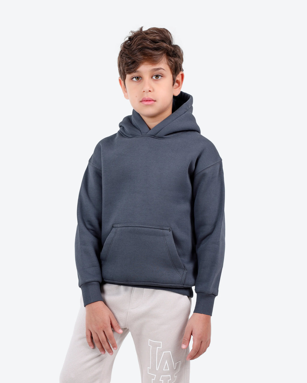 Boys' Plain Hoodie