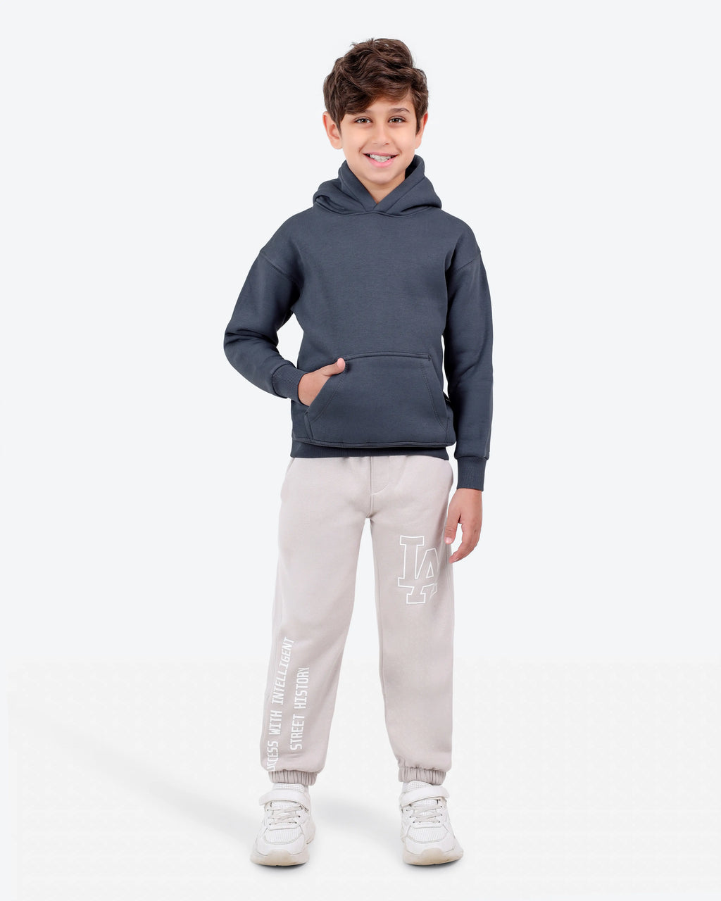 Boys' Plain Hoodie
