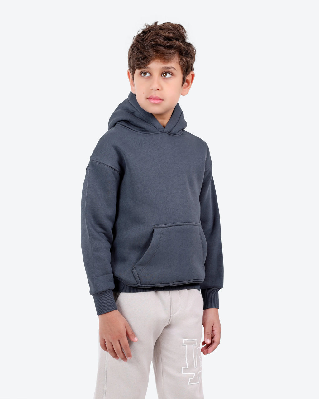 Boys' Plain Hoodie