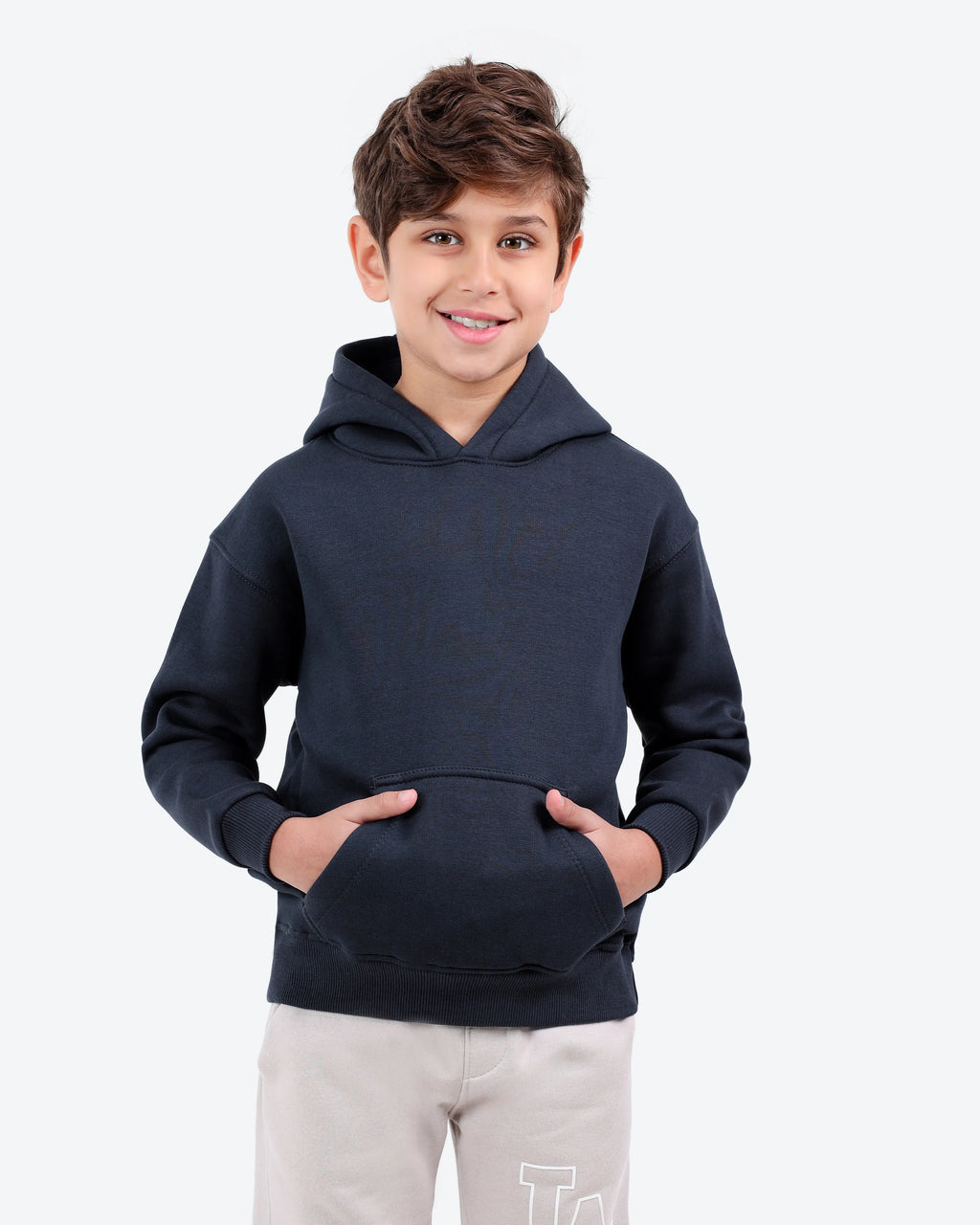 Boys' Plain Hoodie