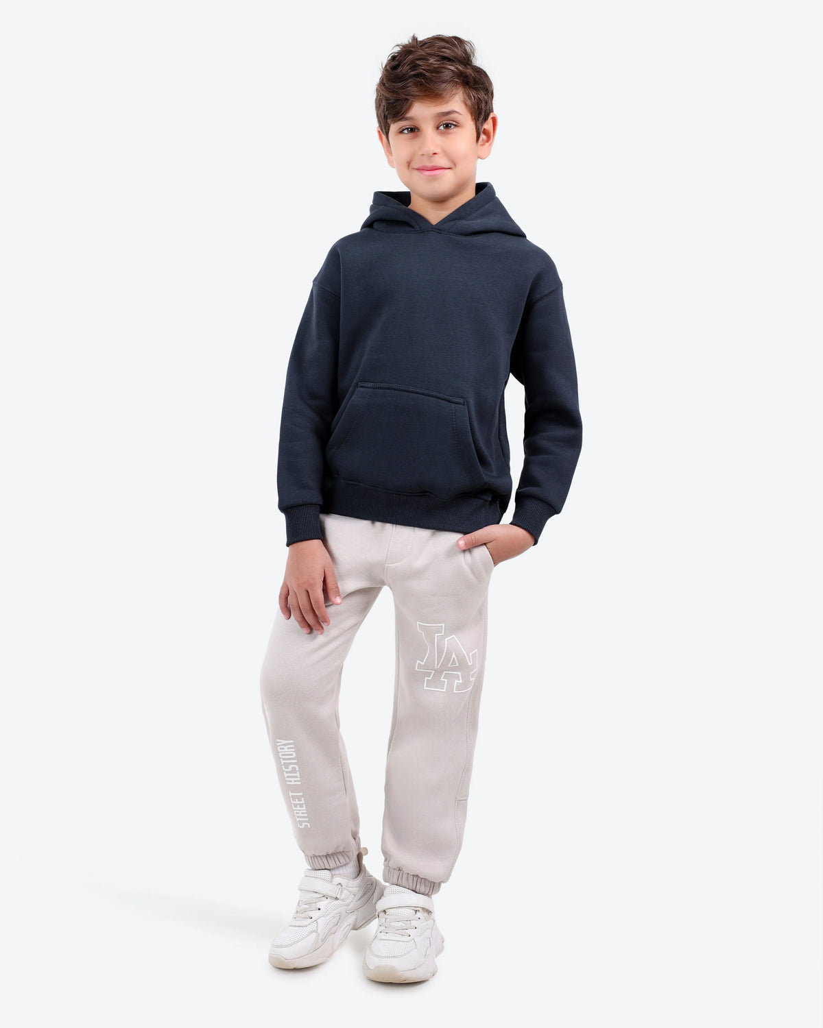 Boys' Plain Hoodie