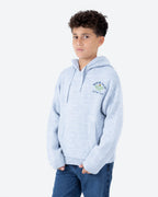 Boys' Knit Embroidered Hoodie