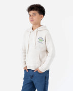 Boys' Knit Embroidered Hoodie