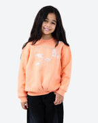 Girls' Embroidered Sweatshirt