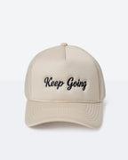 Mesh Embroidered Cap