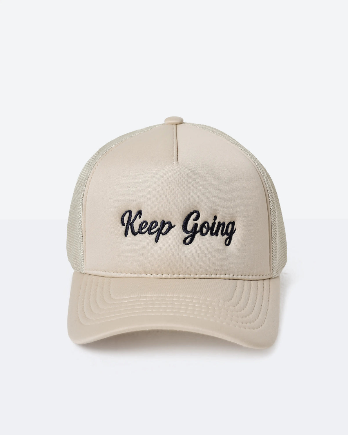 Mesh Embroidered Cap
