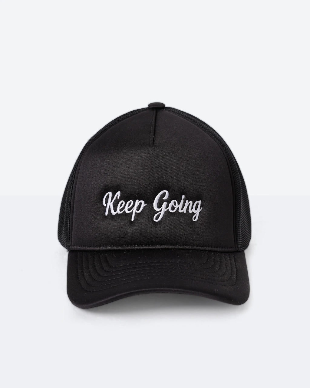Mesh Embroidered Cap