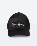 Mesh Embroidered Cap