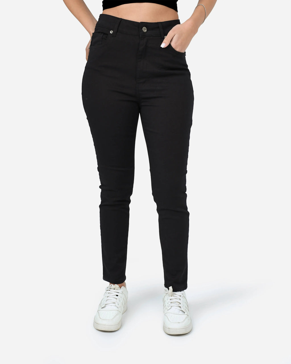 بنطلون جبردين Slim اسود HONEST 32-42