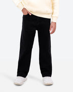 Boys' Wide-Leg Elastic-Waist Jeans