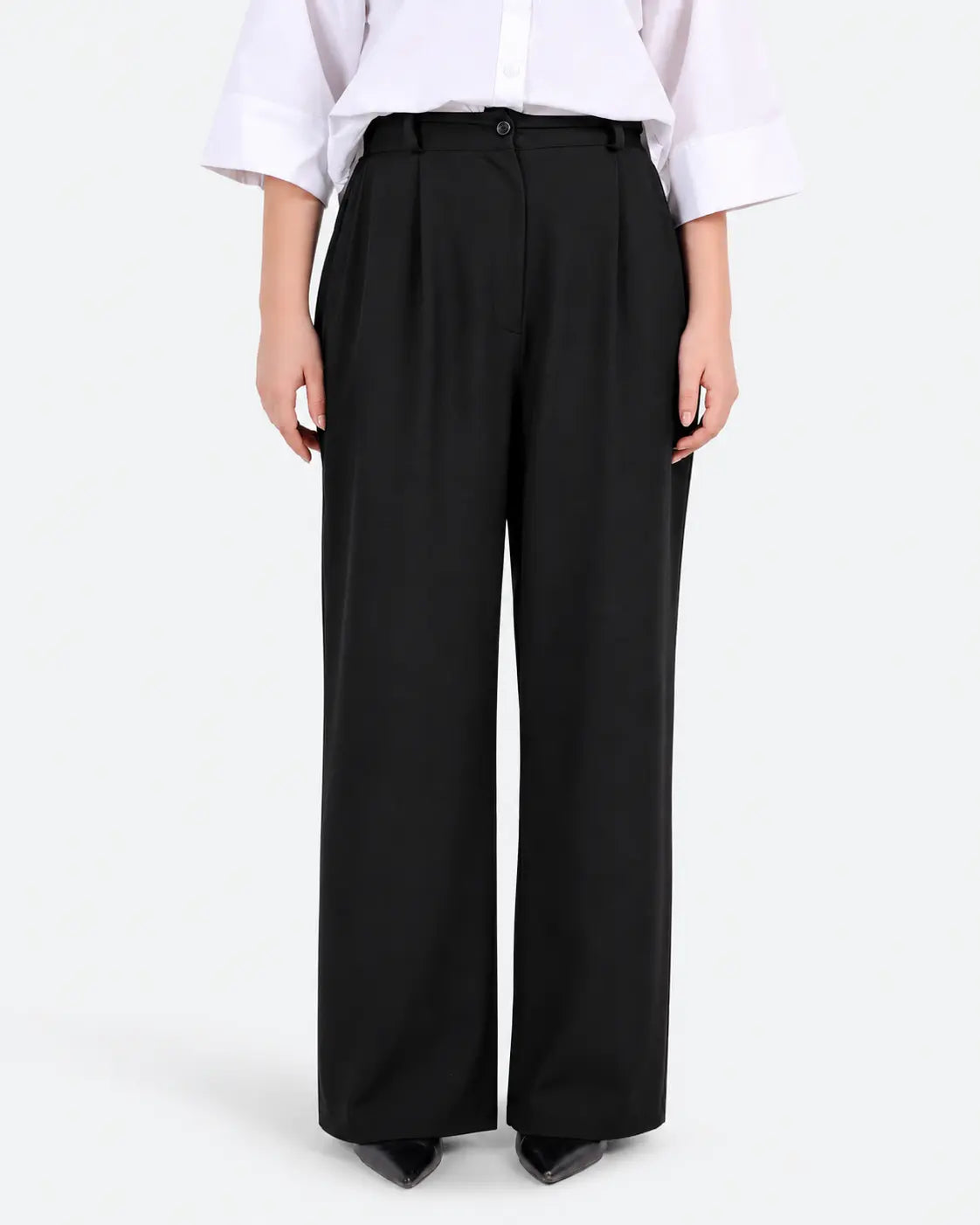 Men's Pleated Classic Oversized Pants