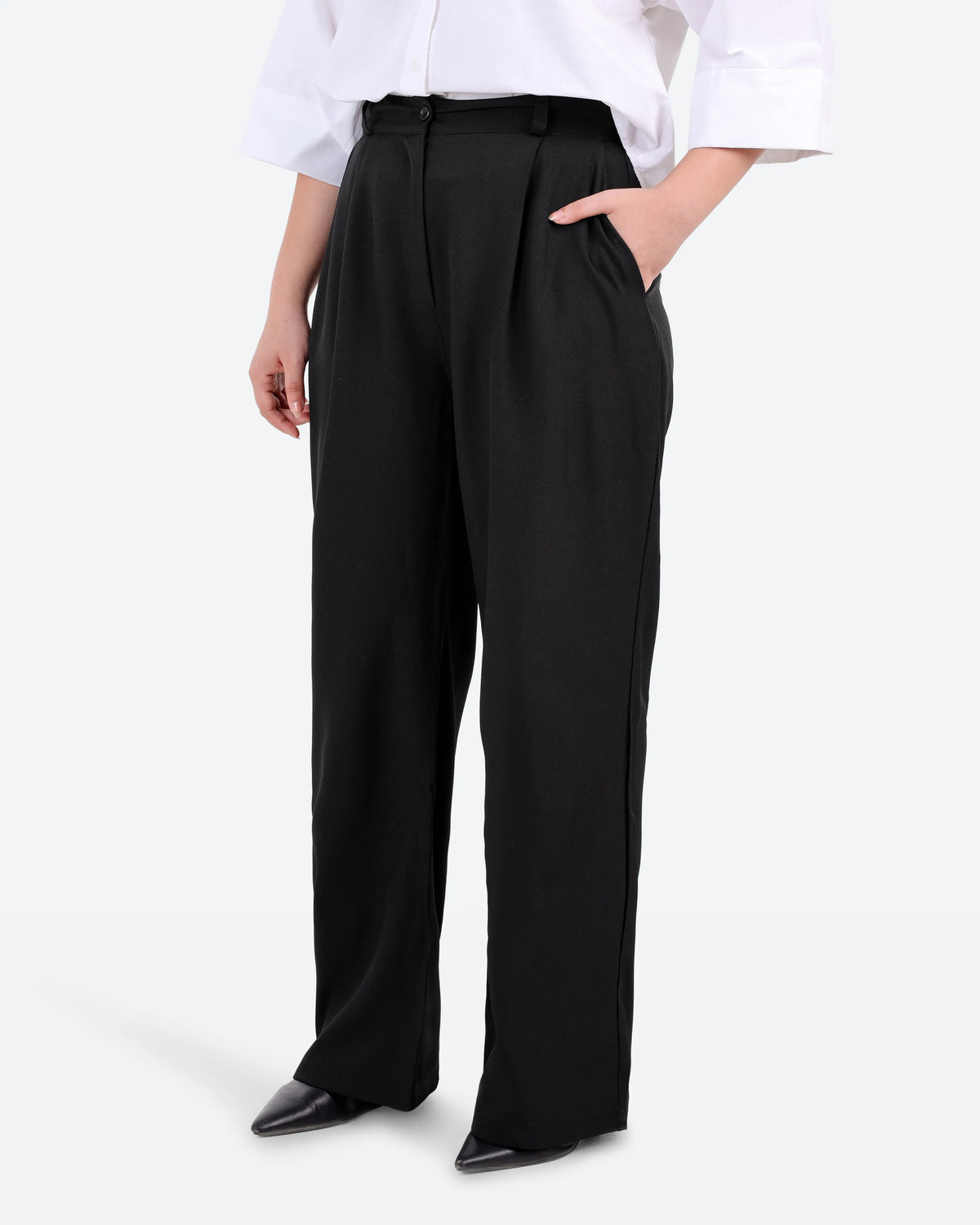 Men's Pleated Classic Oversized Pants